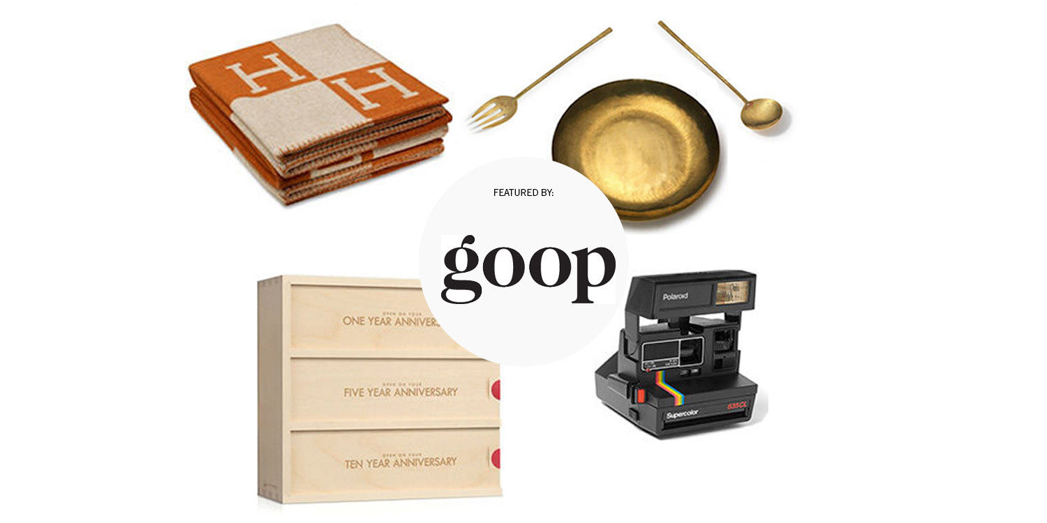 Goop.com recognizes the Classic Trio Anniversary Wine Box