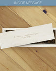 Season's Greetings Ribbon Logo Wine Box