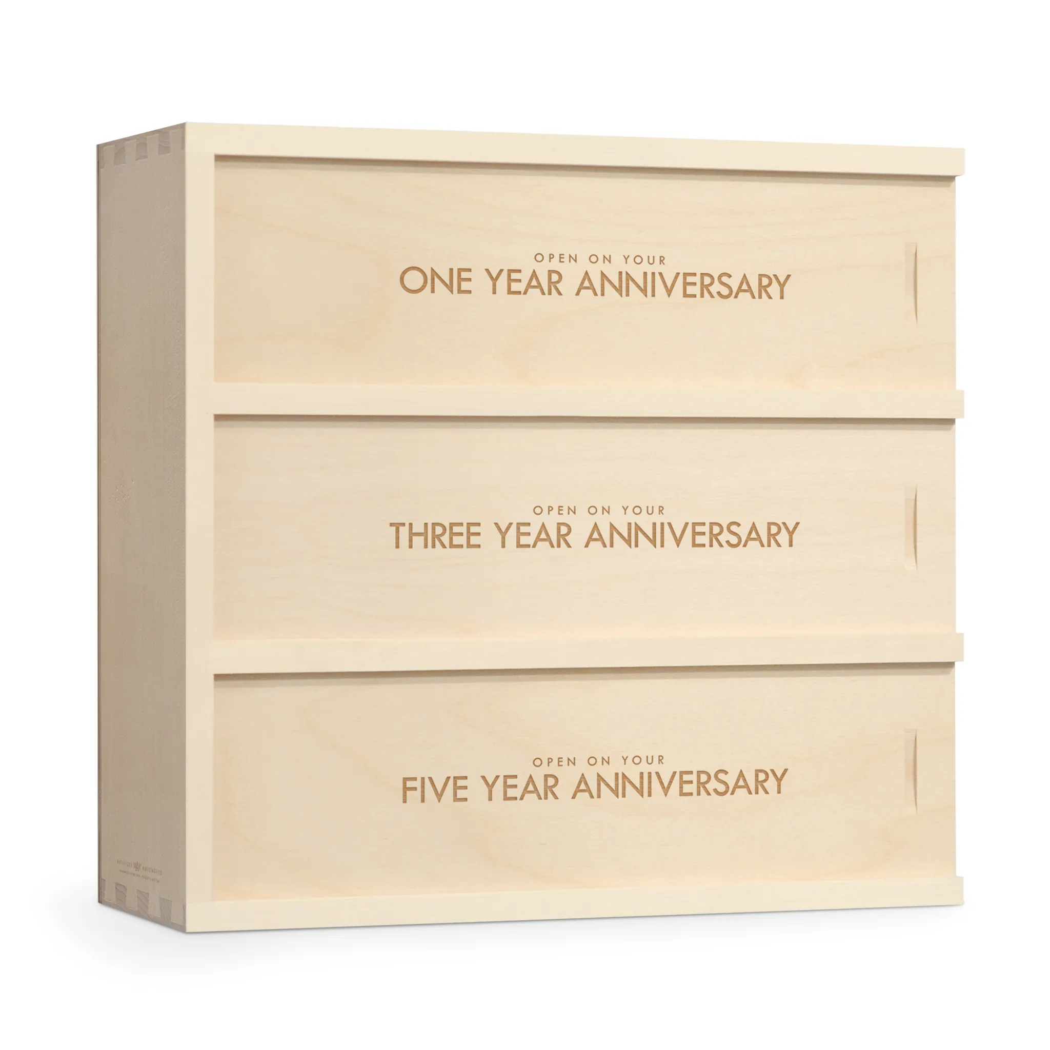 Classic Trio Anniversary Wine Box