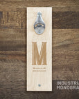 Monogram Bottle Opener