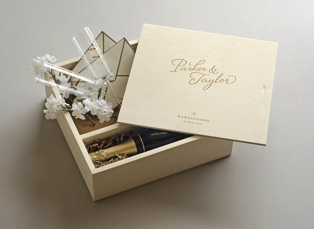 Wedding Ceremony Wine Boxes