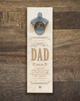 Greatest Dad - Bottle Opener