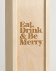 Eat Drink Be Merry - Holiday Wine Box - Detail Image