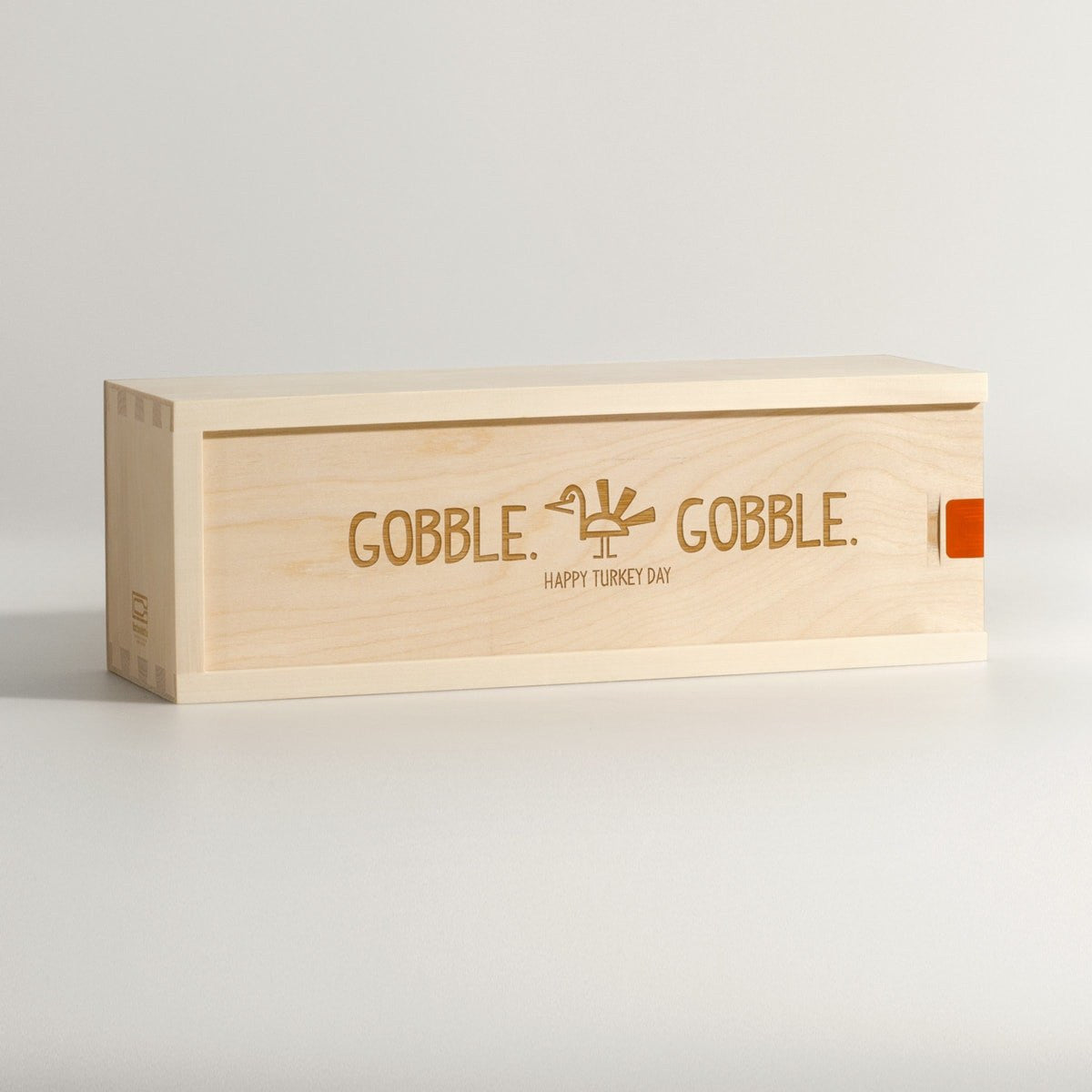 Gobble Gobble - Thanksgiving Wine Box - Main Image