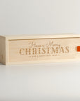 Merry Christmas Wine Box