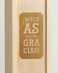 Muchas Gracias - Wine Box - Detail Image