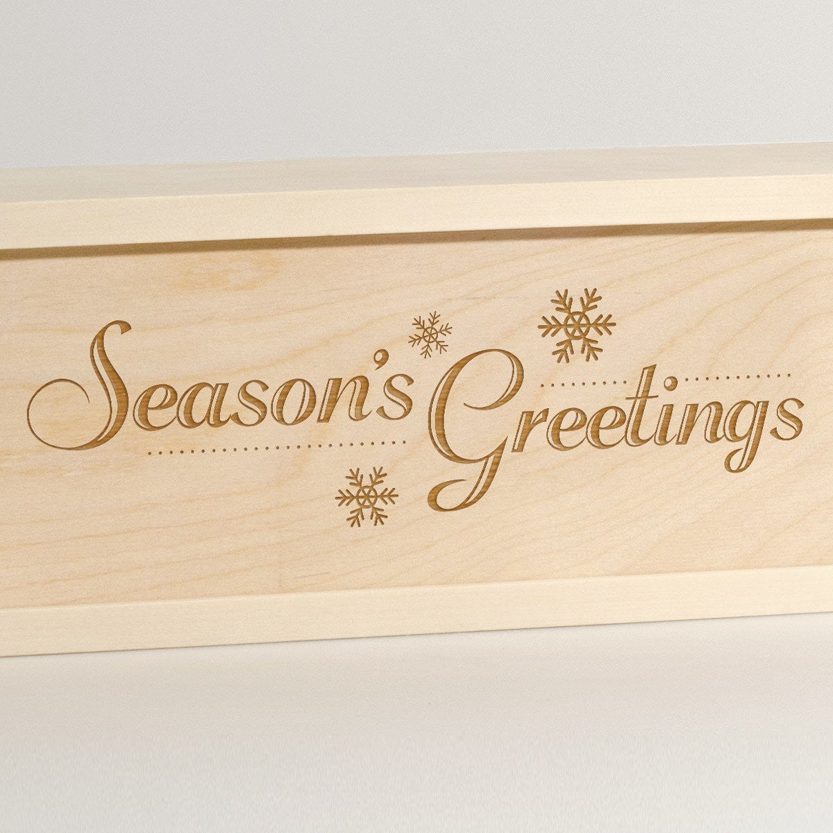 Season&#39;s Greetings - Wine Box - Detail Image