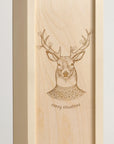 Christmas Stag - Wine Box - Detail Image 1