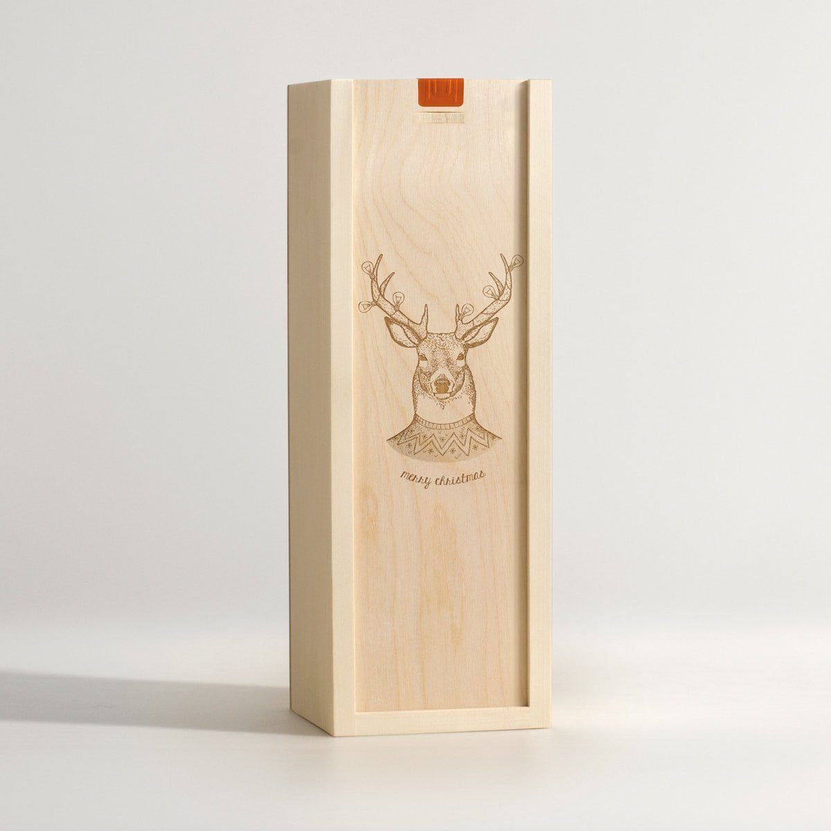 Christmas Stag - Wine Box - Main Image