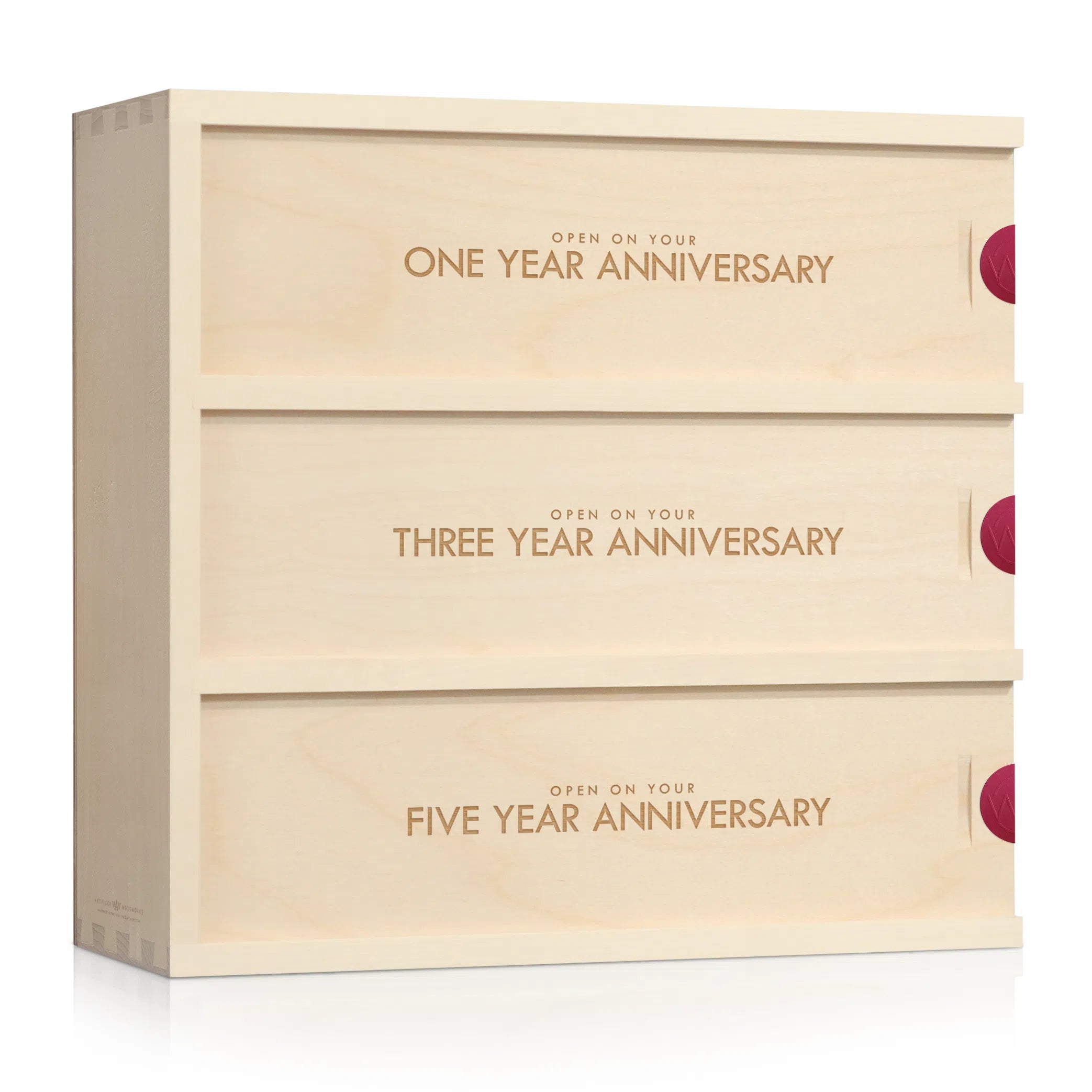 Classic Trio Anniversary Wine Box