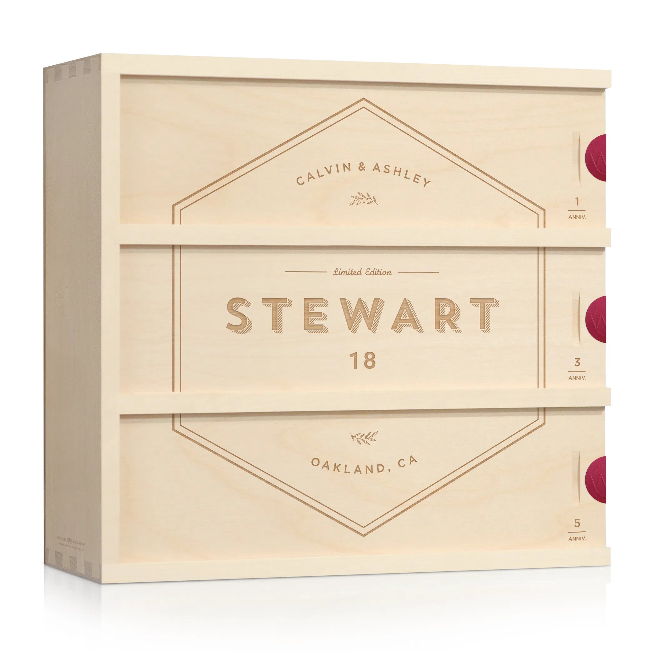 Cooperage Select Anniversary Wine Box
