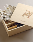 The Botanist - Keepsake Ceremony Wine Box with Glasses