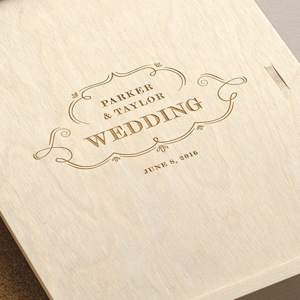 Keepsake Photo Box - The Decorator - closeup