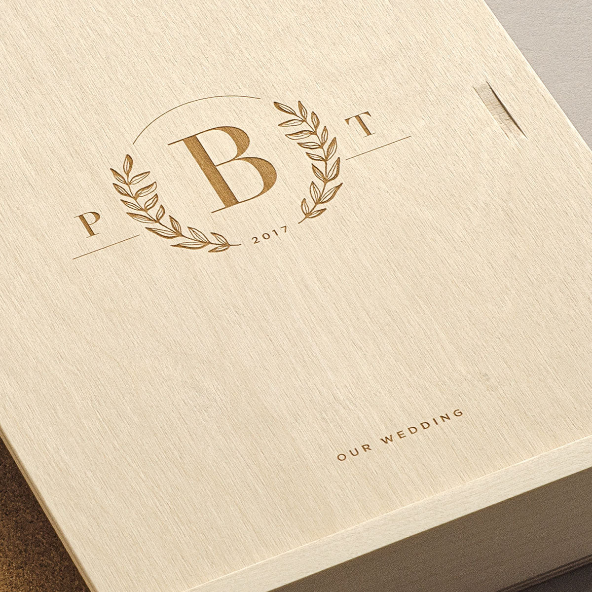 Keepsake Photo Box - The Producer - closeup