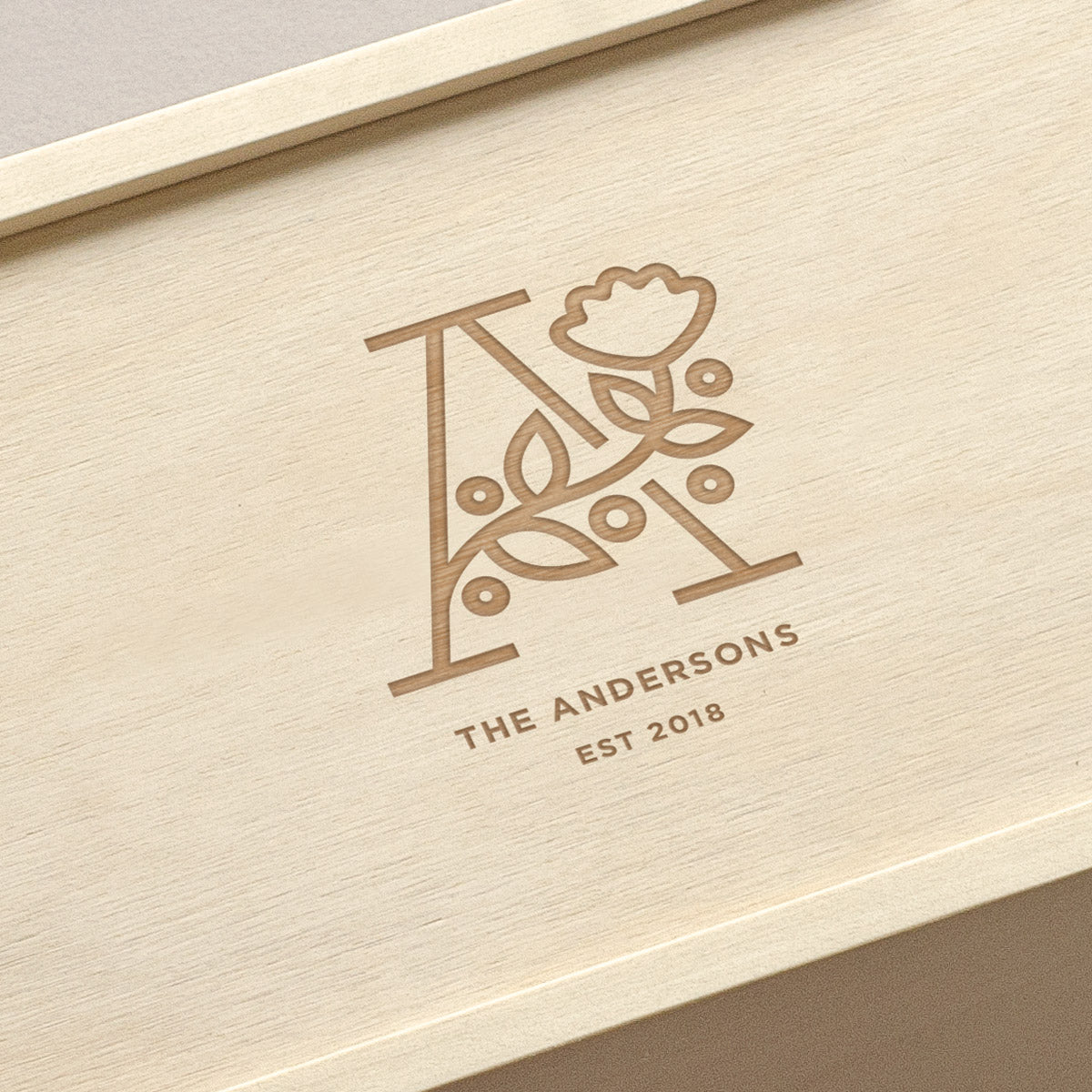 The Florist - Keepsake Memento Box