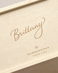 The Stylist - Keepsake Shoebox - closeup