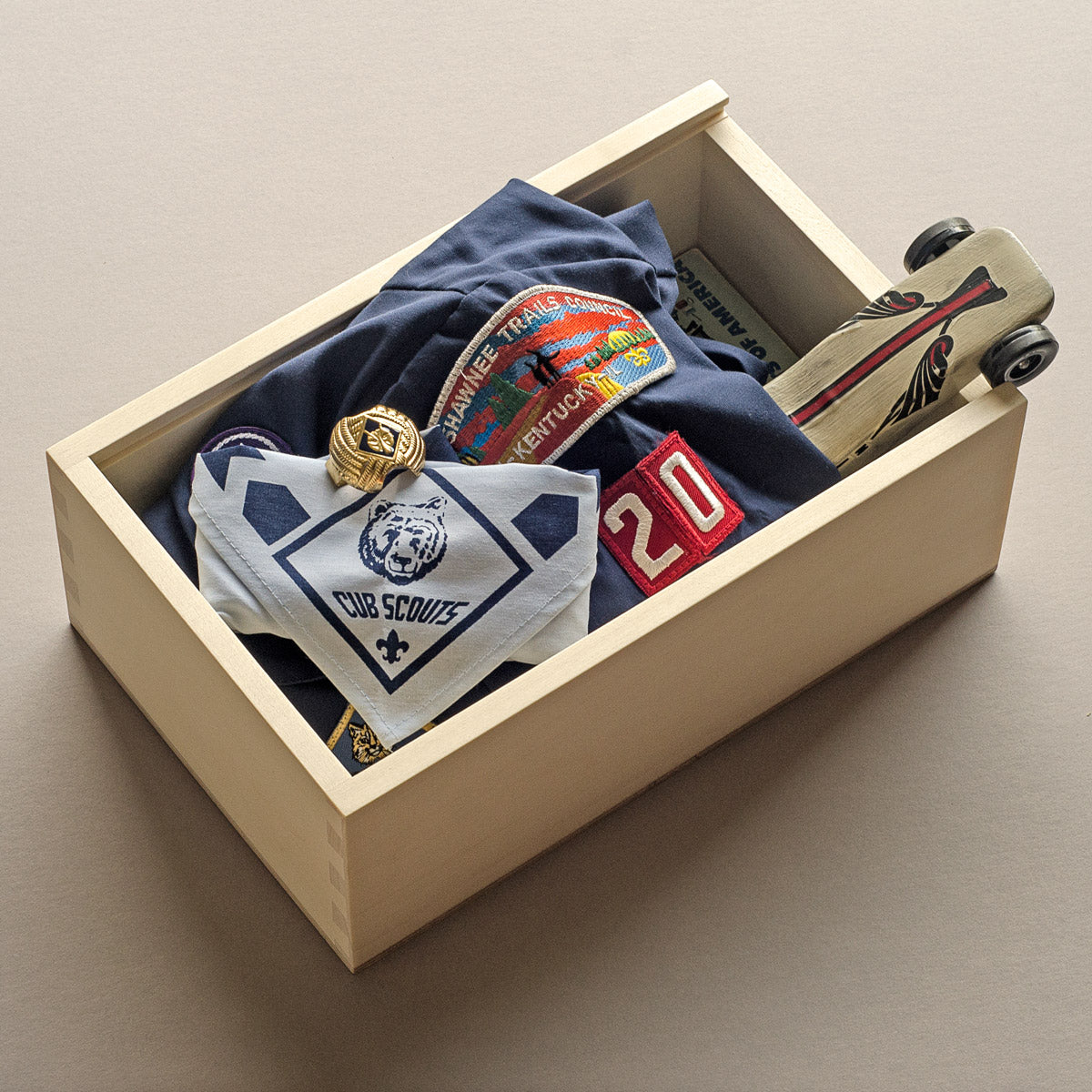 Keepsake Shoebox - Artificer Wood Works