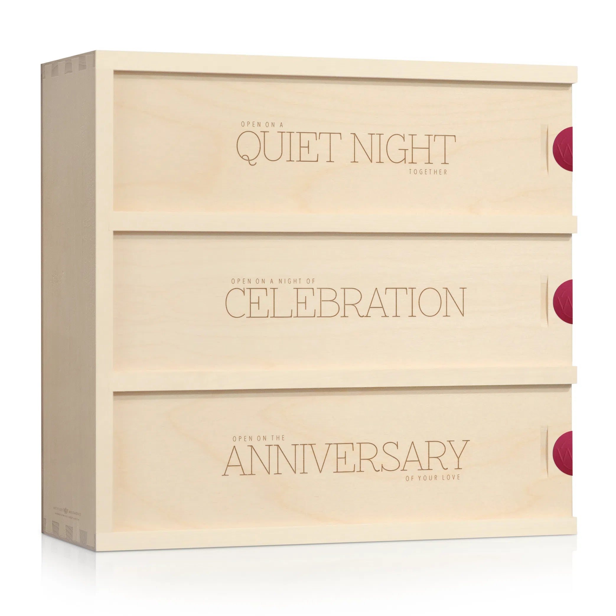 Three Nights Chic Anniversary Wine Box