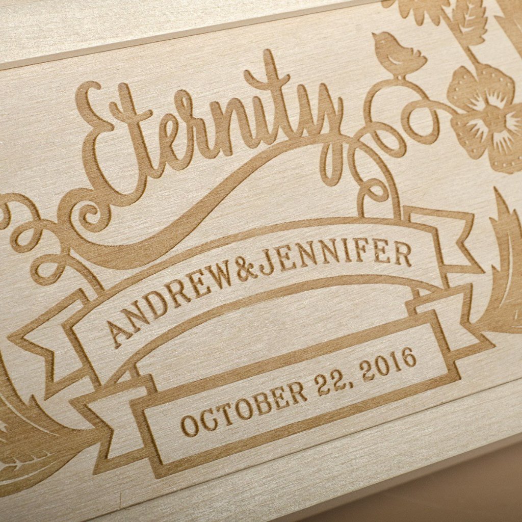 Eternal Love Anniversary Wine Box - Detail Image 1