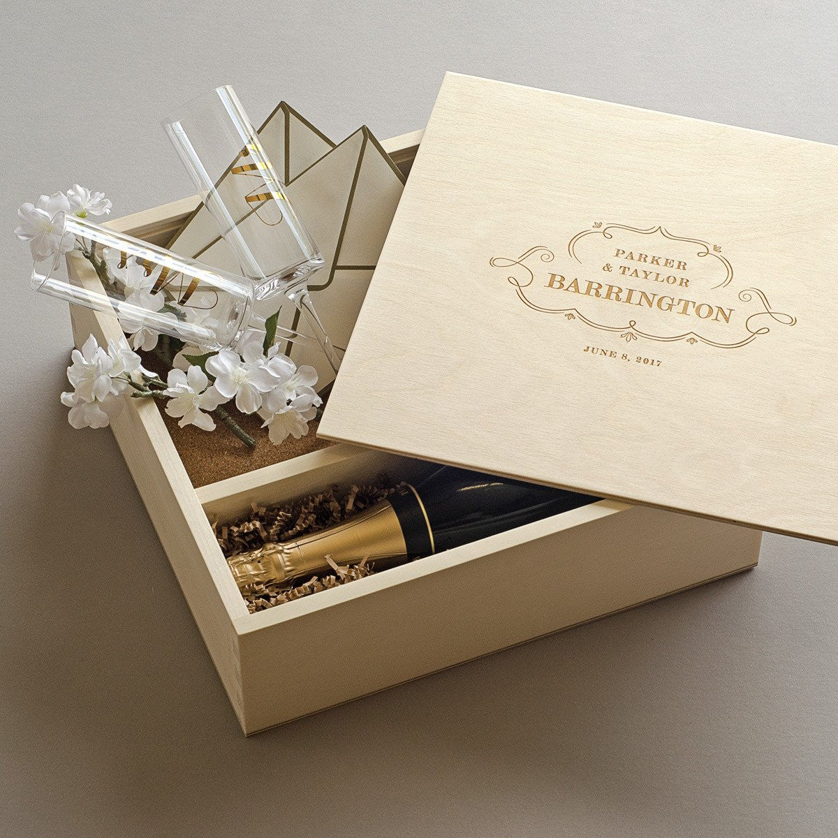 Keepsake Box - Keepsake Ceremony Wine Box - The Decorator