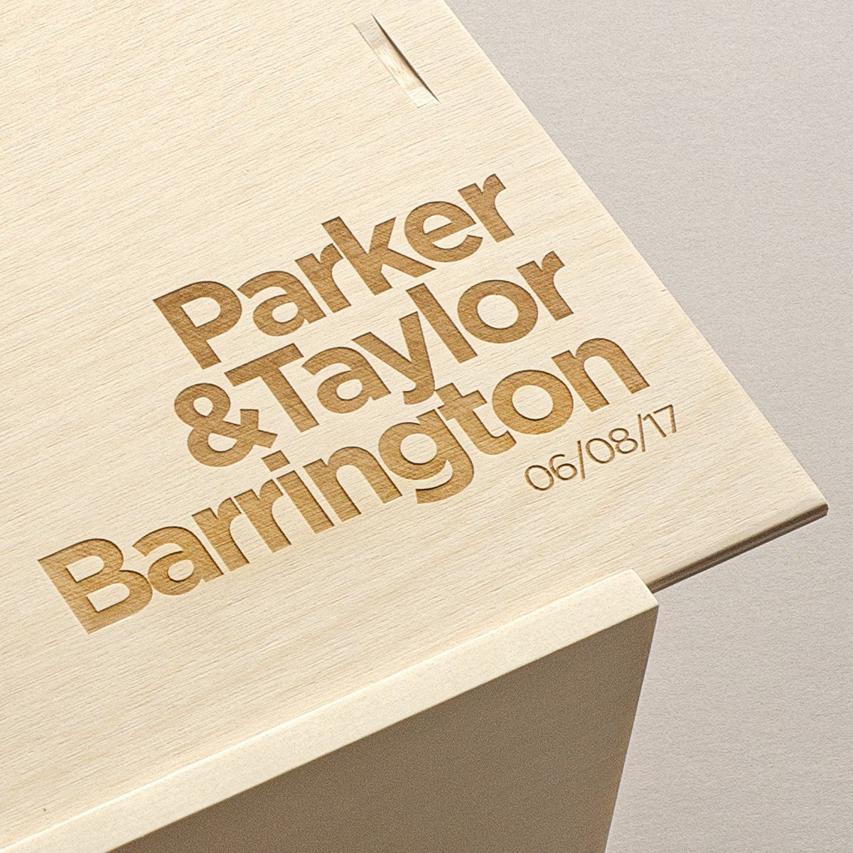 Keepsake Box - Keepsake Ceremony Wine Box - The Designer