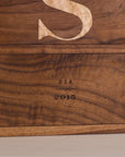 Walnut Trio - Inlaid Wine Box - Detail Image 3