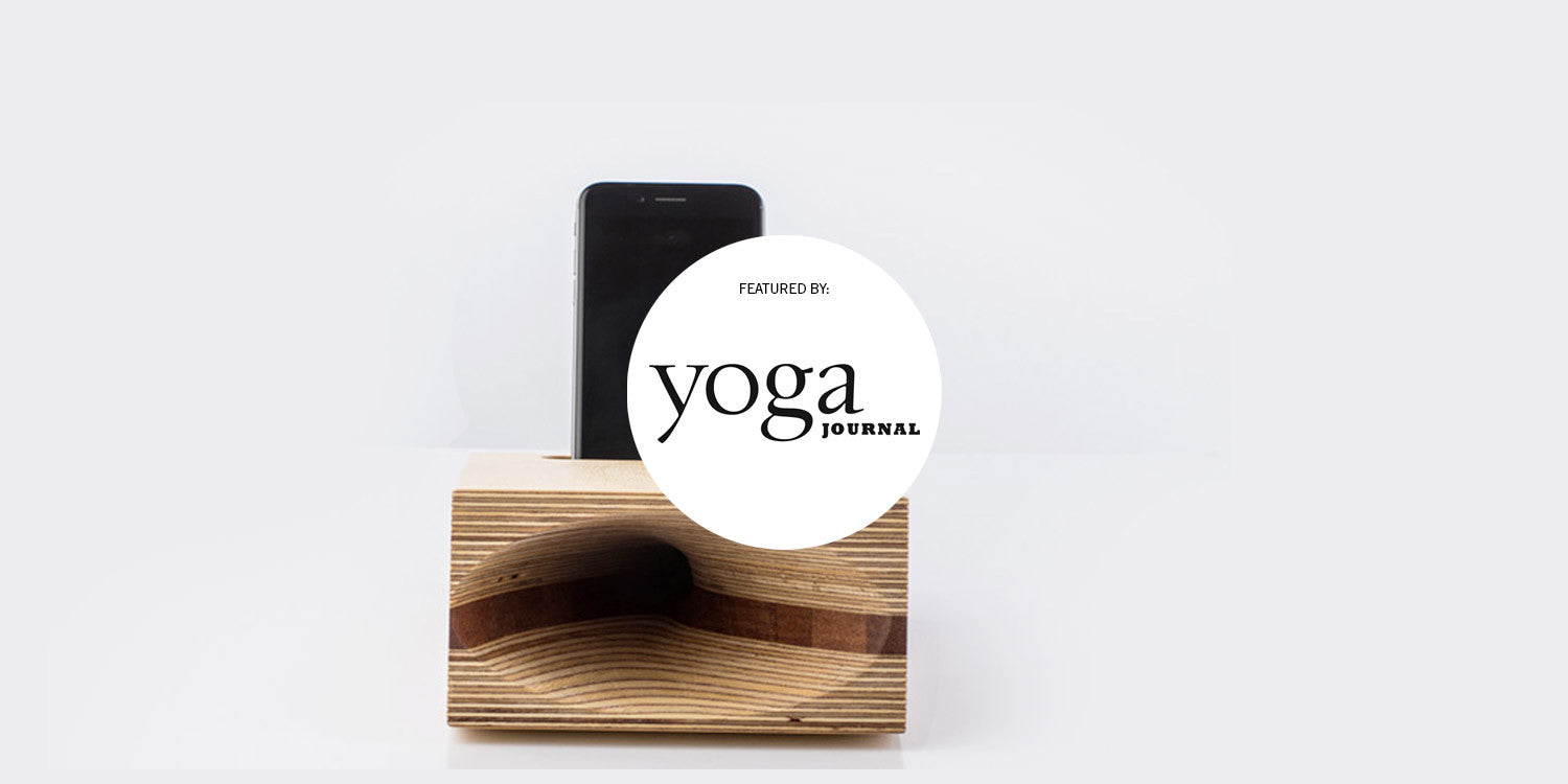Timbrefone featured in Yoga Journal 
