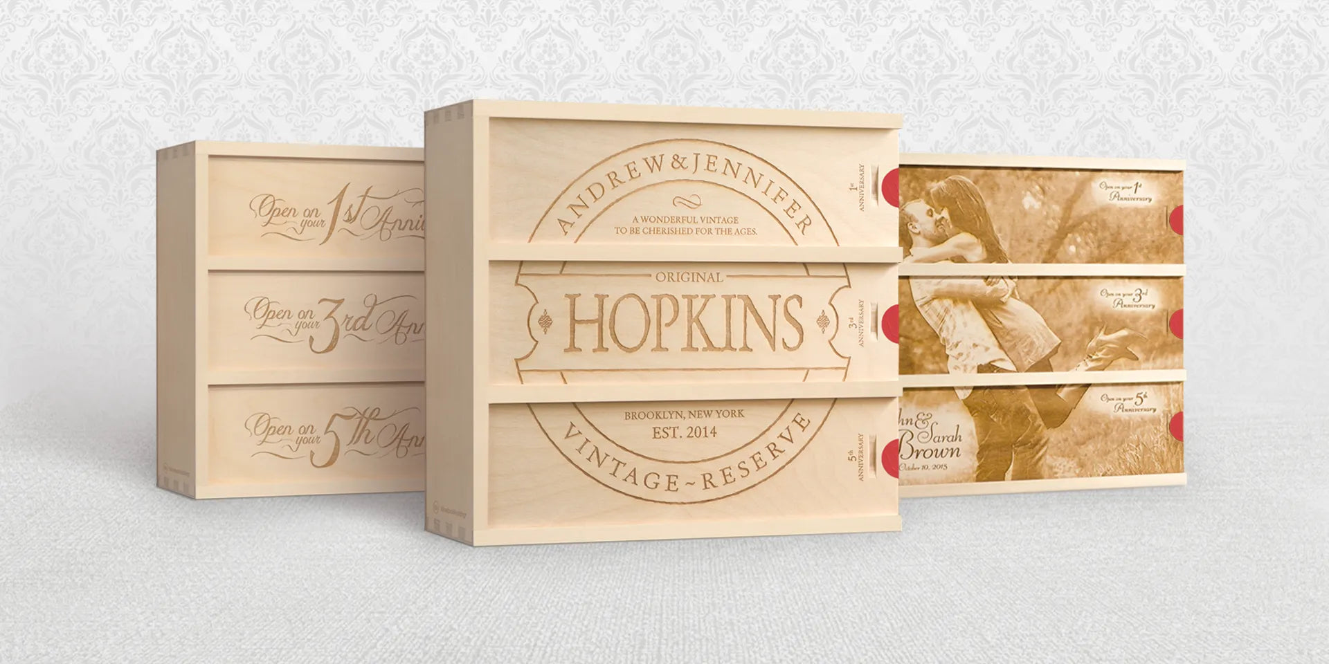 Anniversary Wine Boxes - The Perfect Wedding Gift