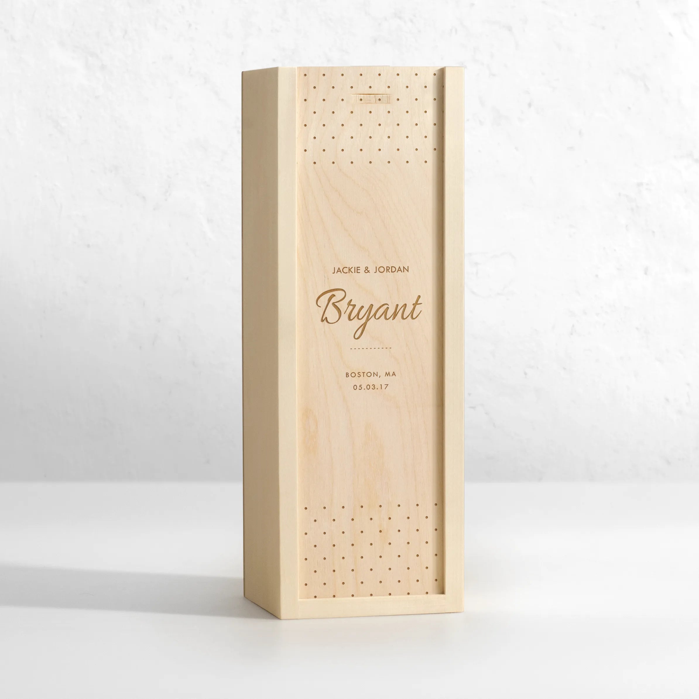 Chic Toast Couples Gift Wine Box