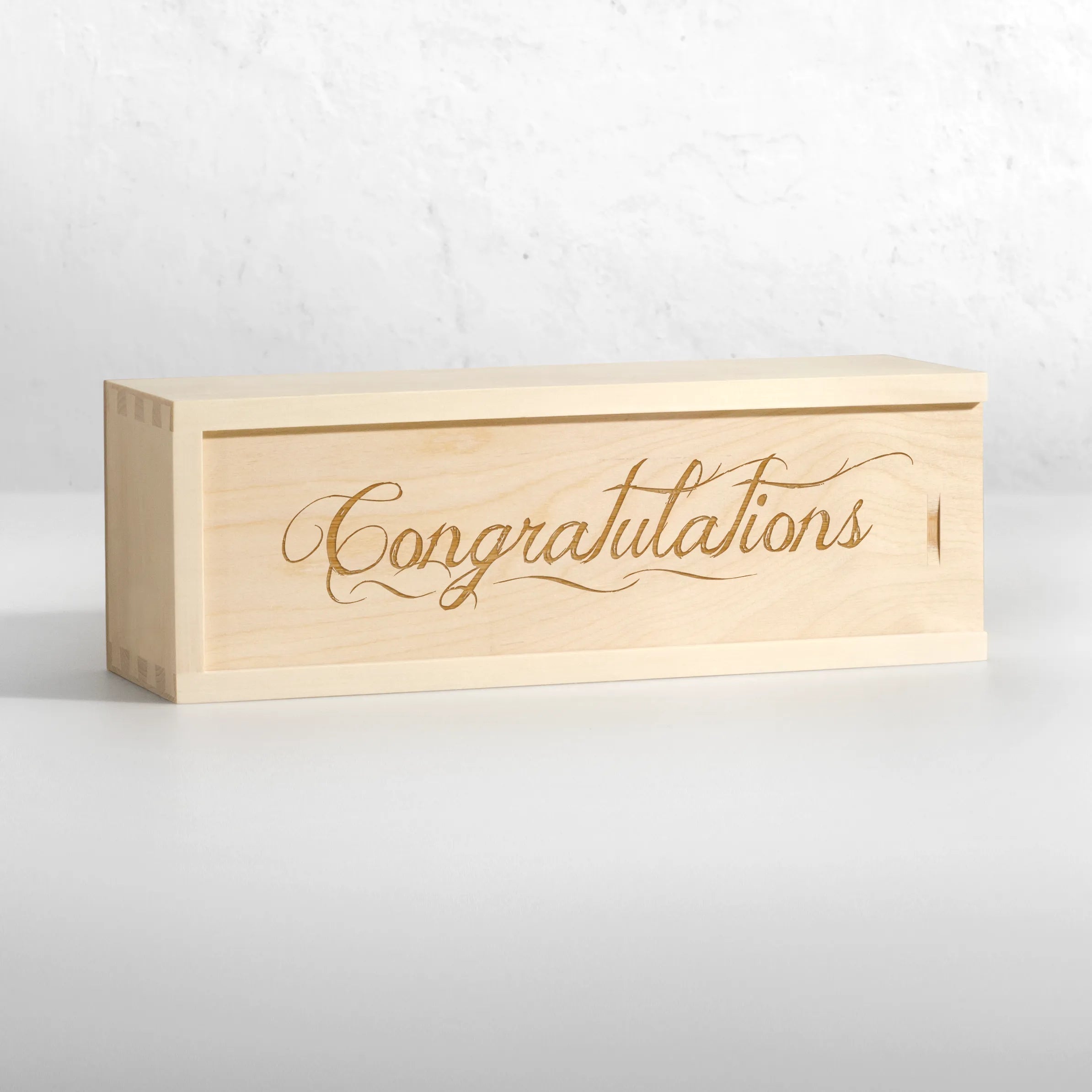 Congratulations Gift Wine Box