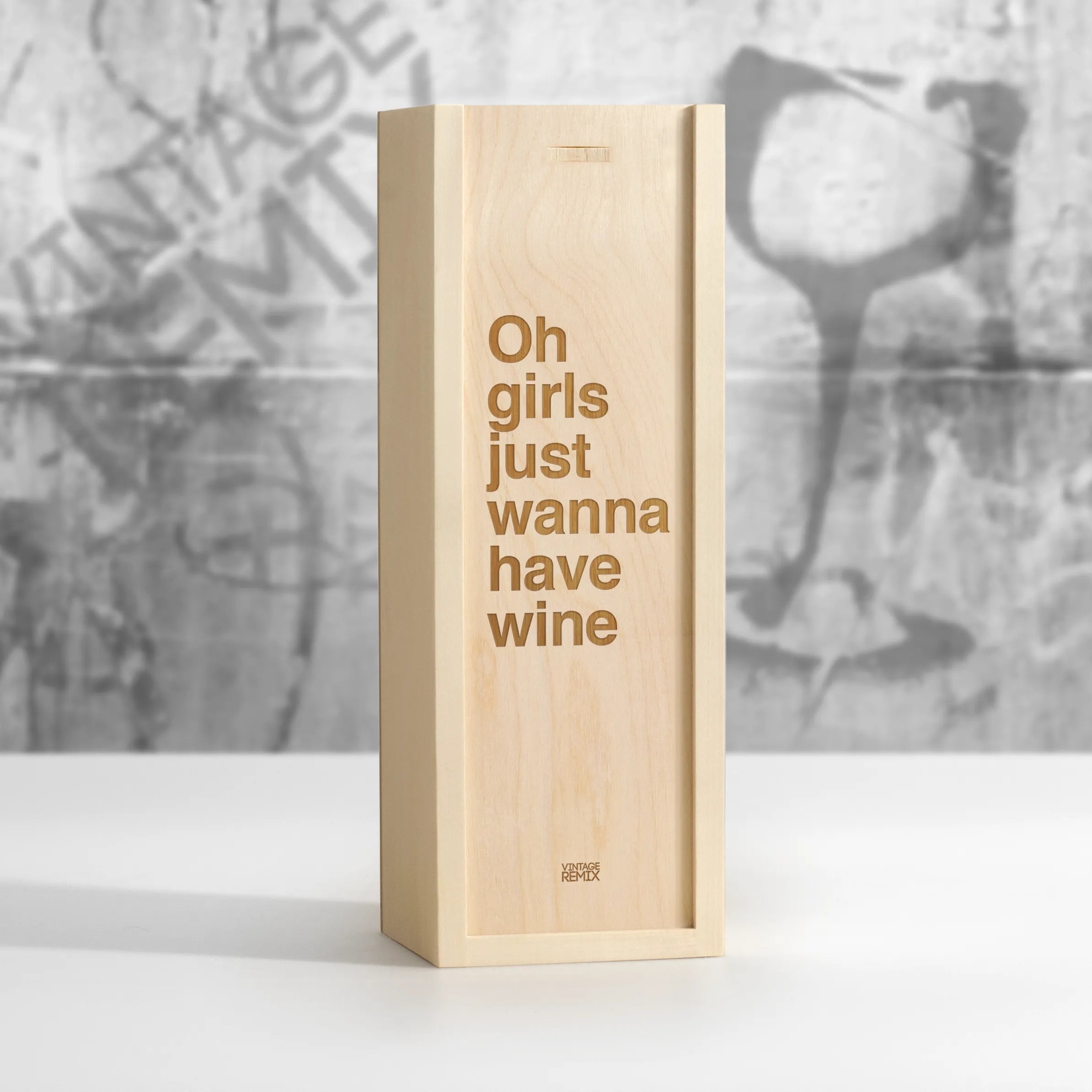 Girls wanna wine box gift