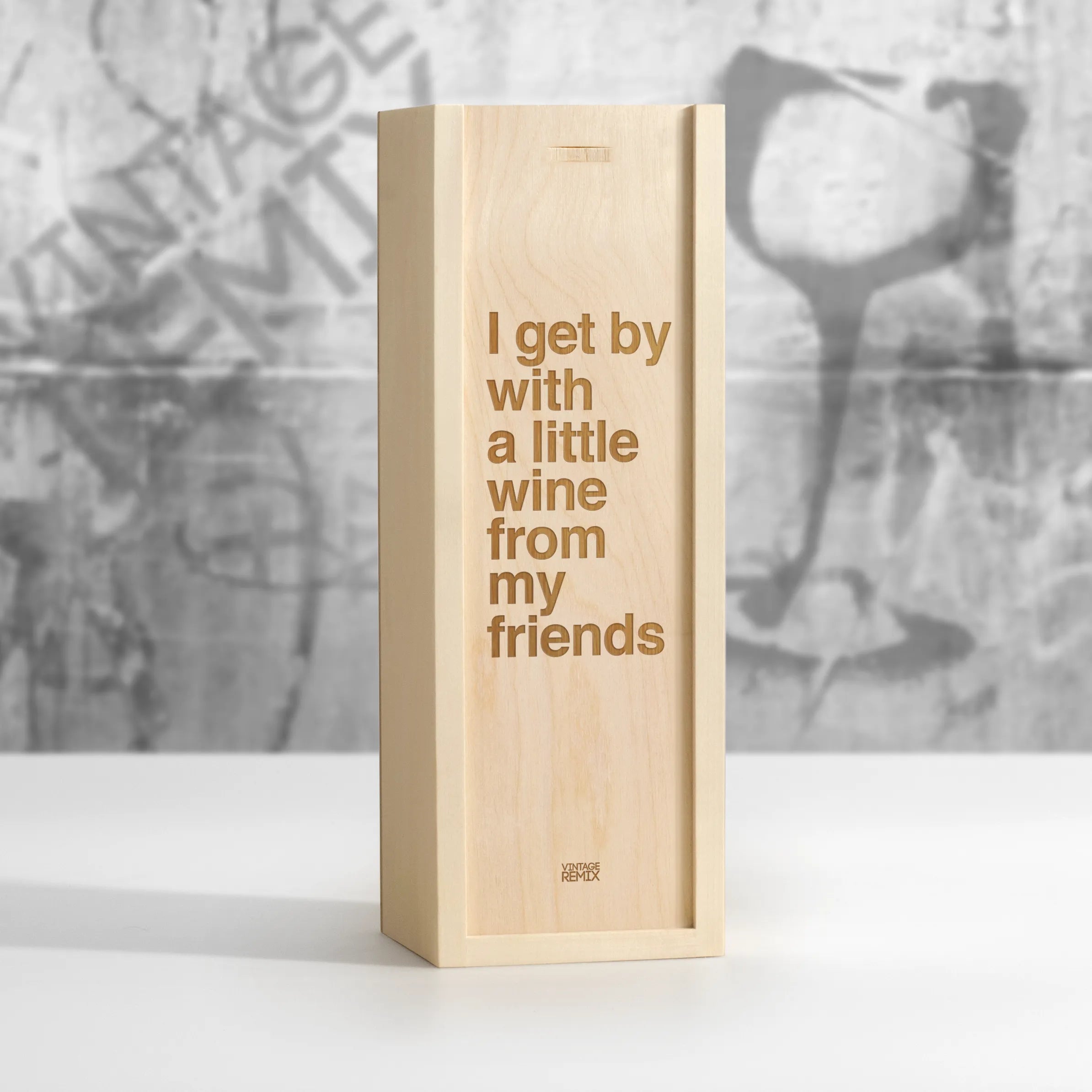 I get by wine box gift