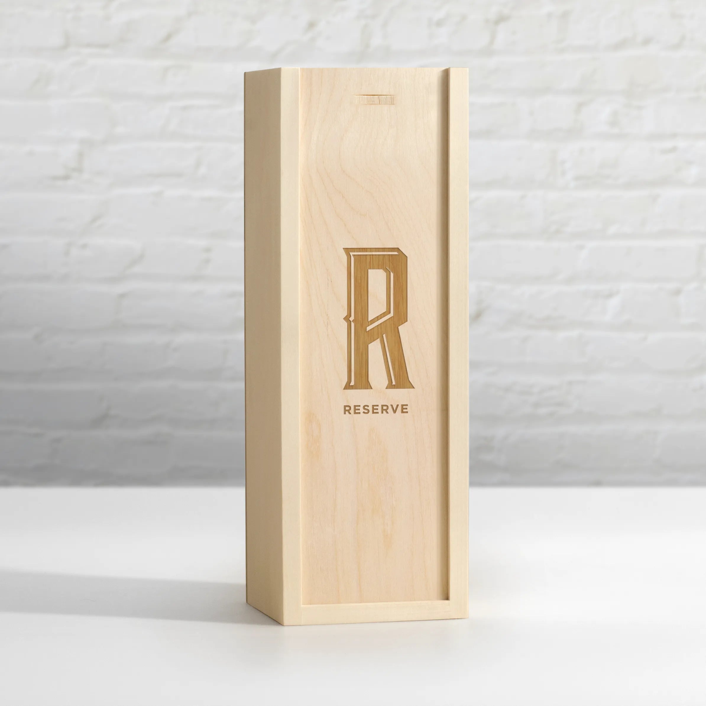 Industrial  Monogram Gift Wine Box