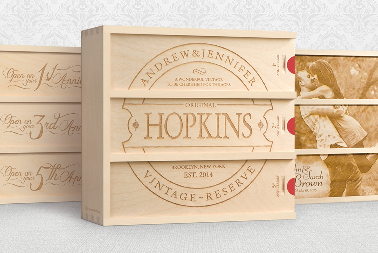 Anniversary Wine Boxes - The Perfect Wedding Gift