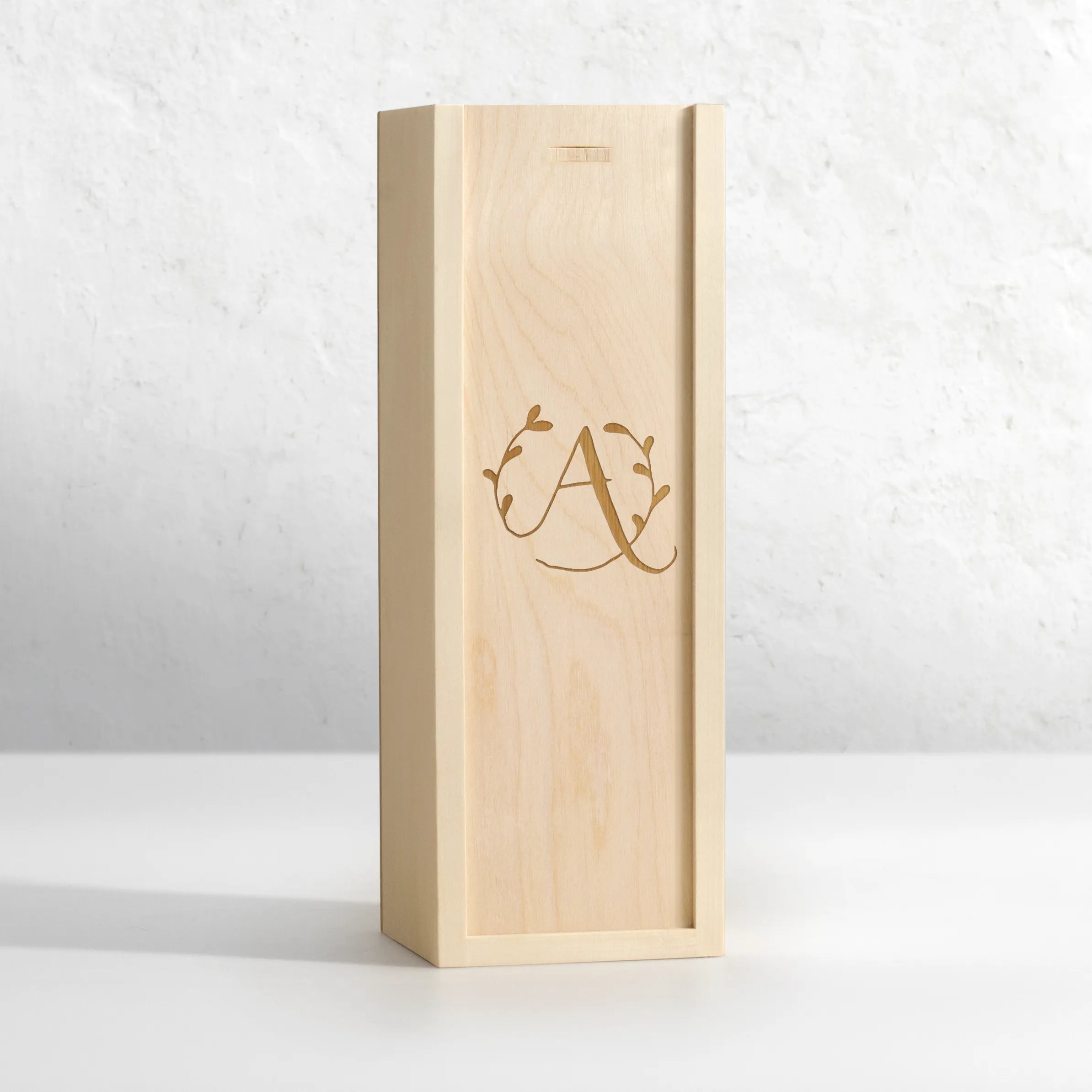 Organic Monogram Wine Box