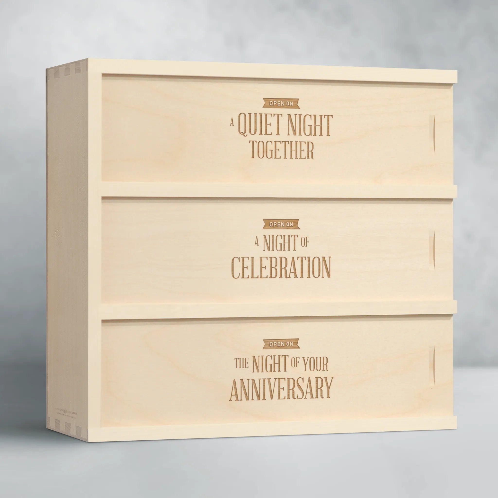 Three Nights Anniversary Wine Box