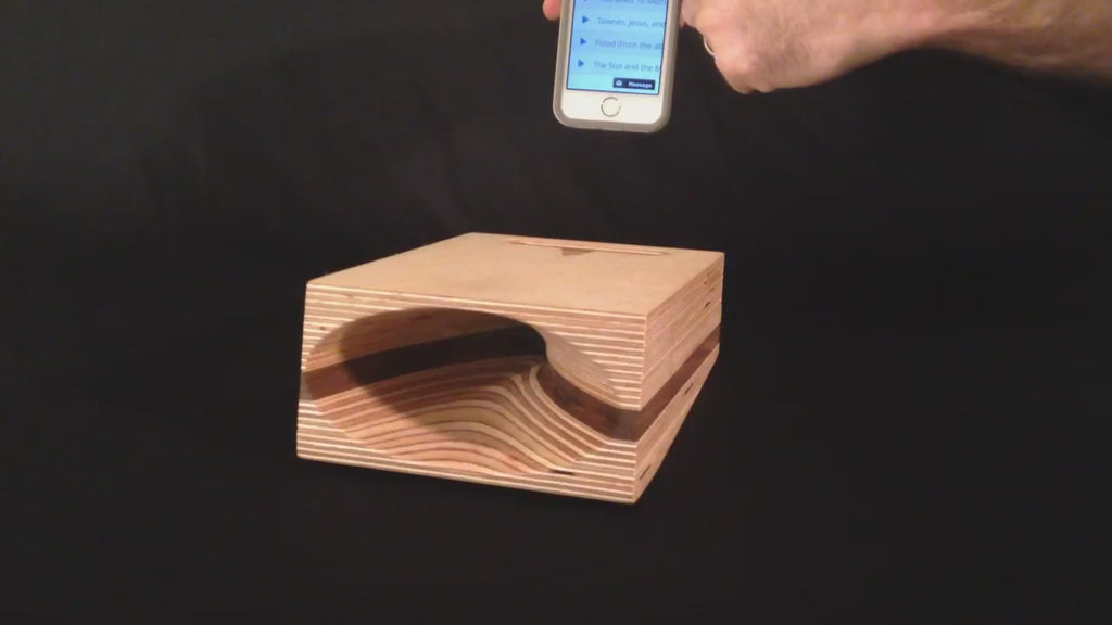 Timbrefone Passive Phone Amplifier Video