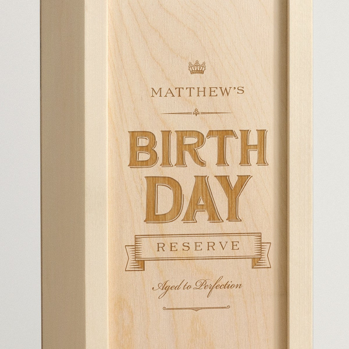 Classic Birthday Reserve - Wine Box - Detail Image 1