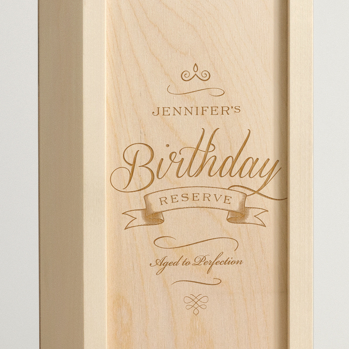 Fancy Birthday Reserve - Wine Box - Detail Image