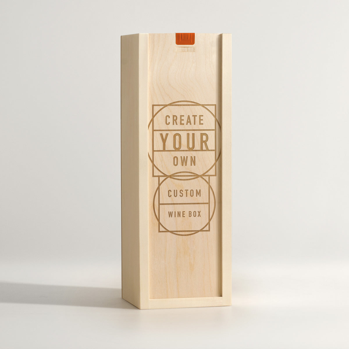 Custom 1-Bottle Wine Box