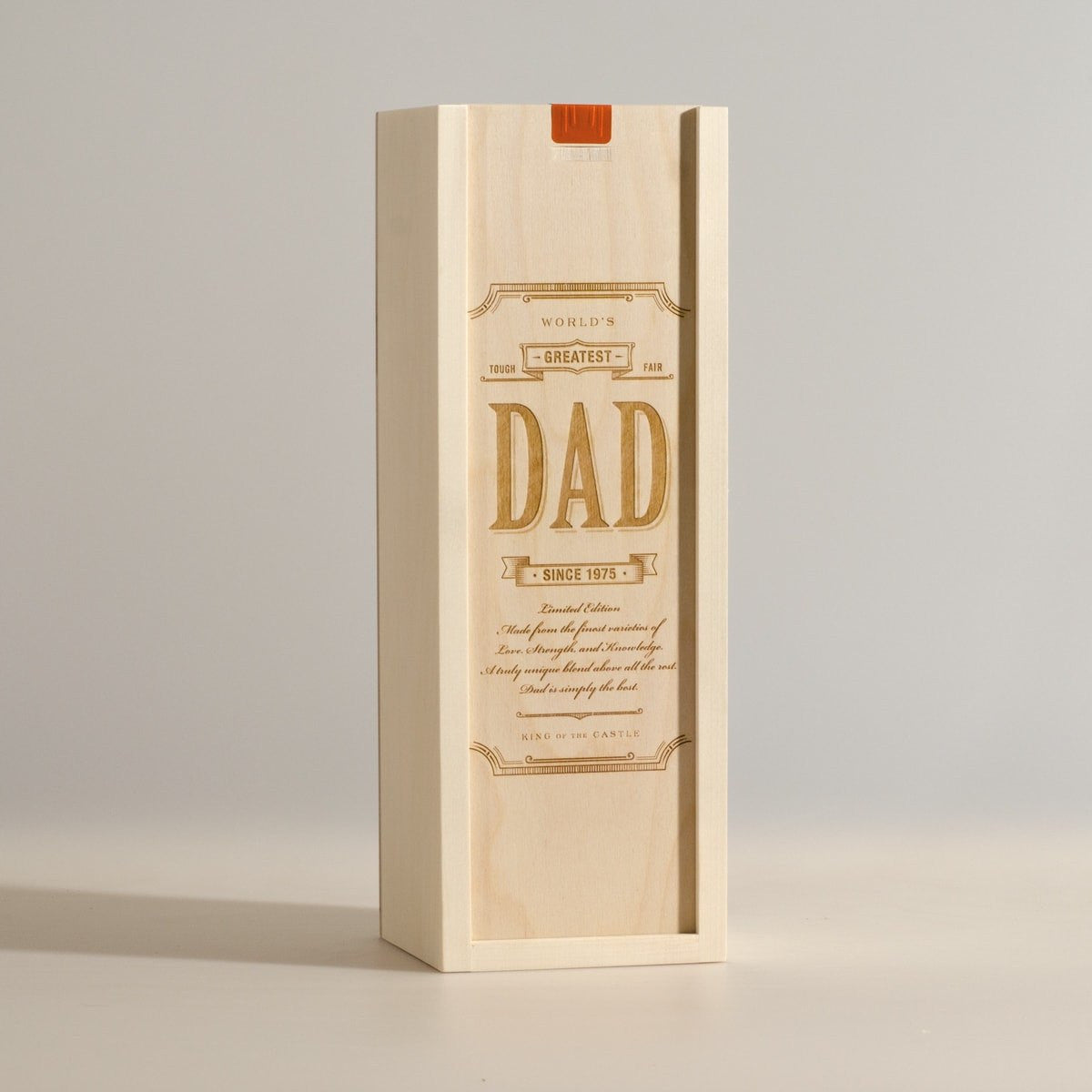 World's Greatest Dad - Wine Box - Main Image