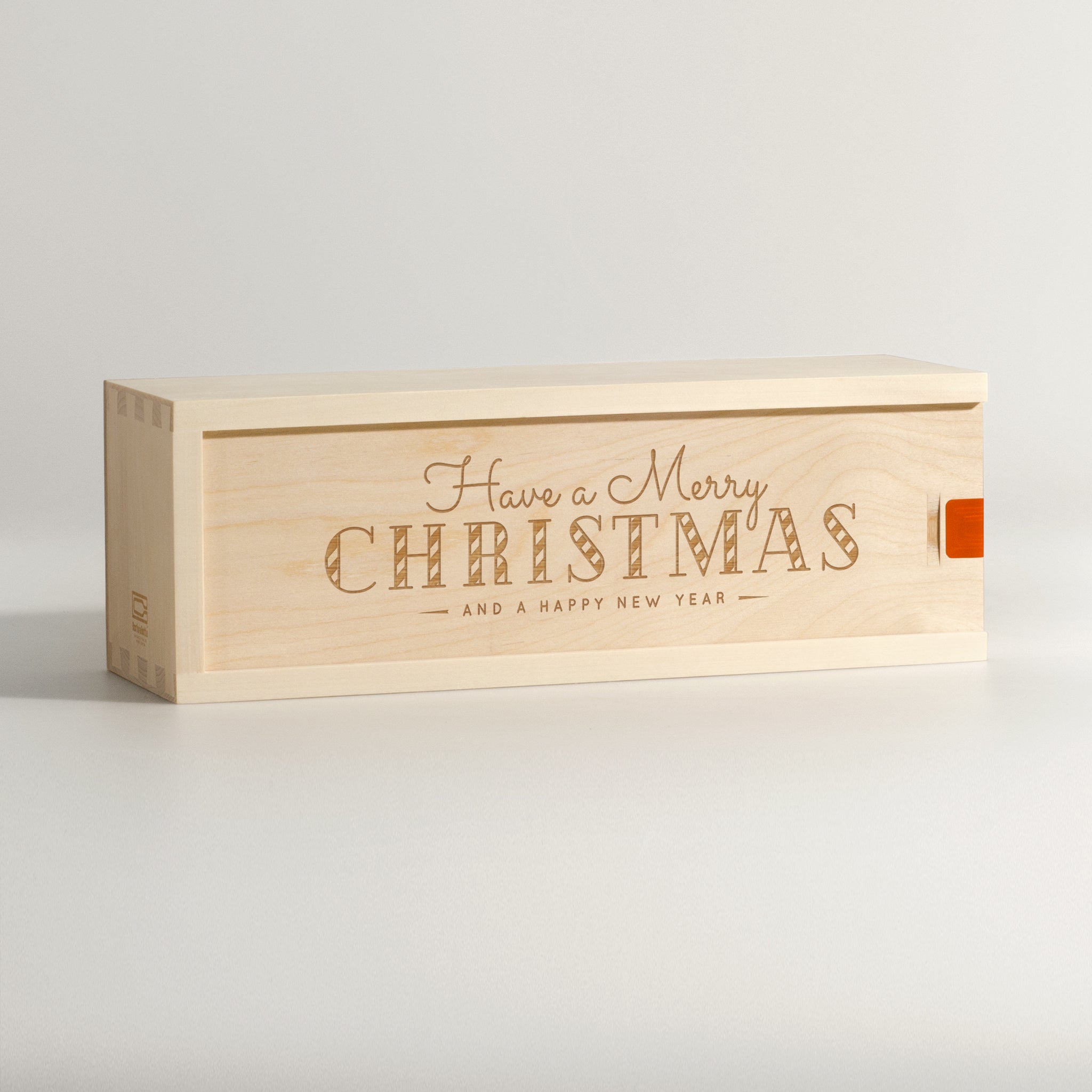Merry Christmas Wine Box