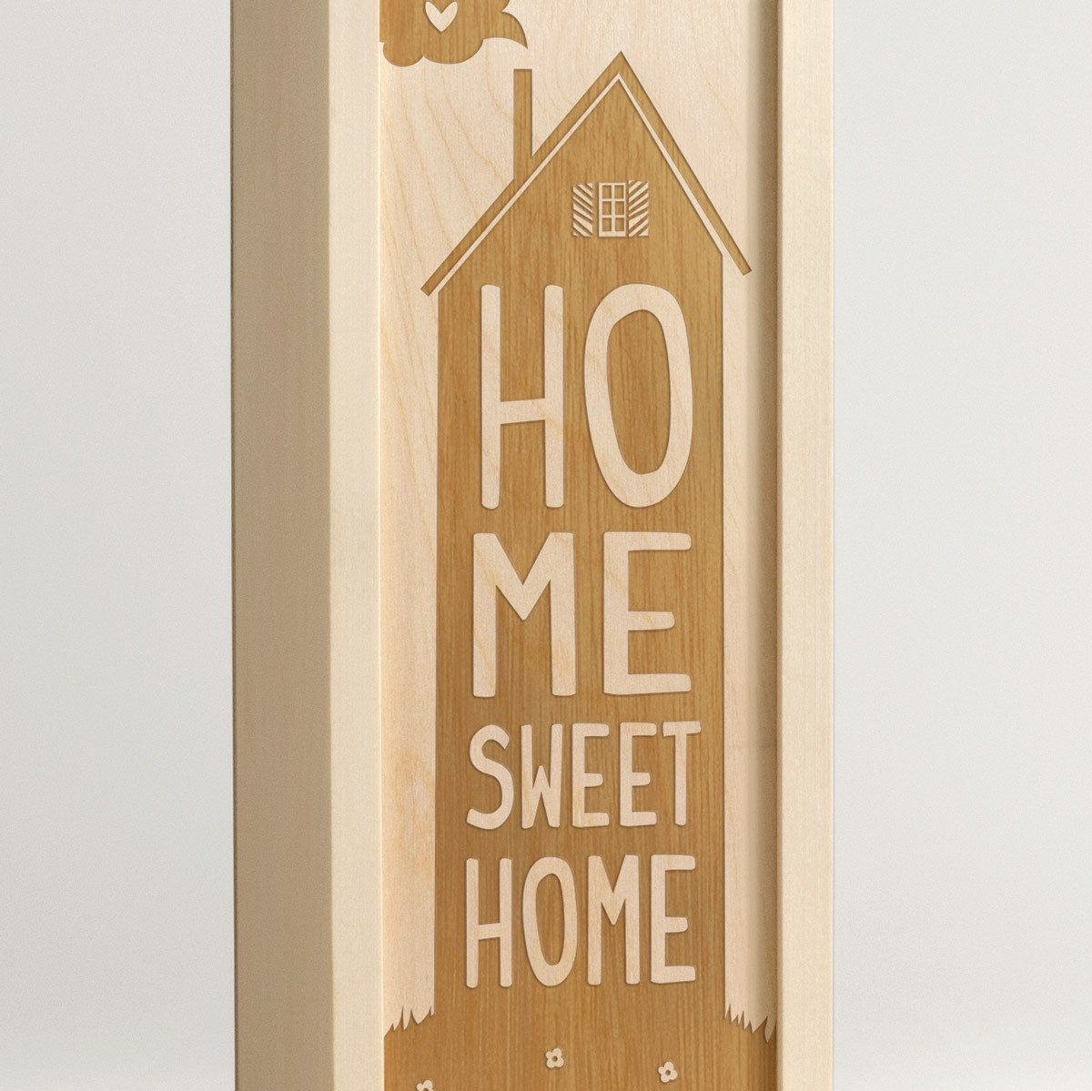 Home Sweet House - Wine Box - Detail Image