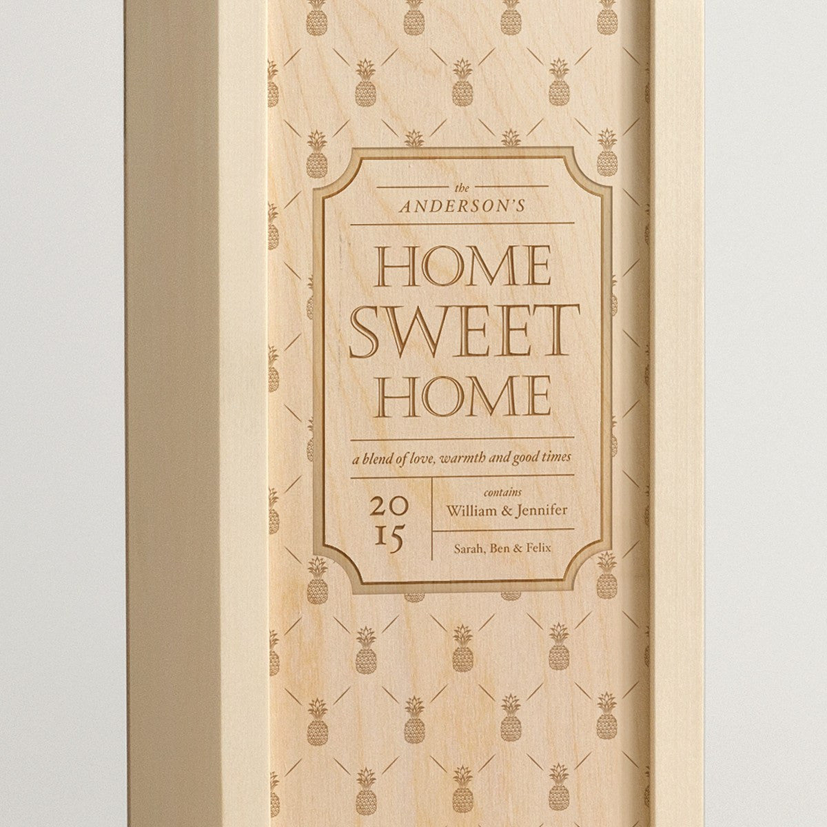 Home Sweet Home Royale - Wine Box - Detail Image