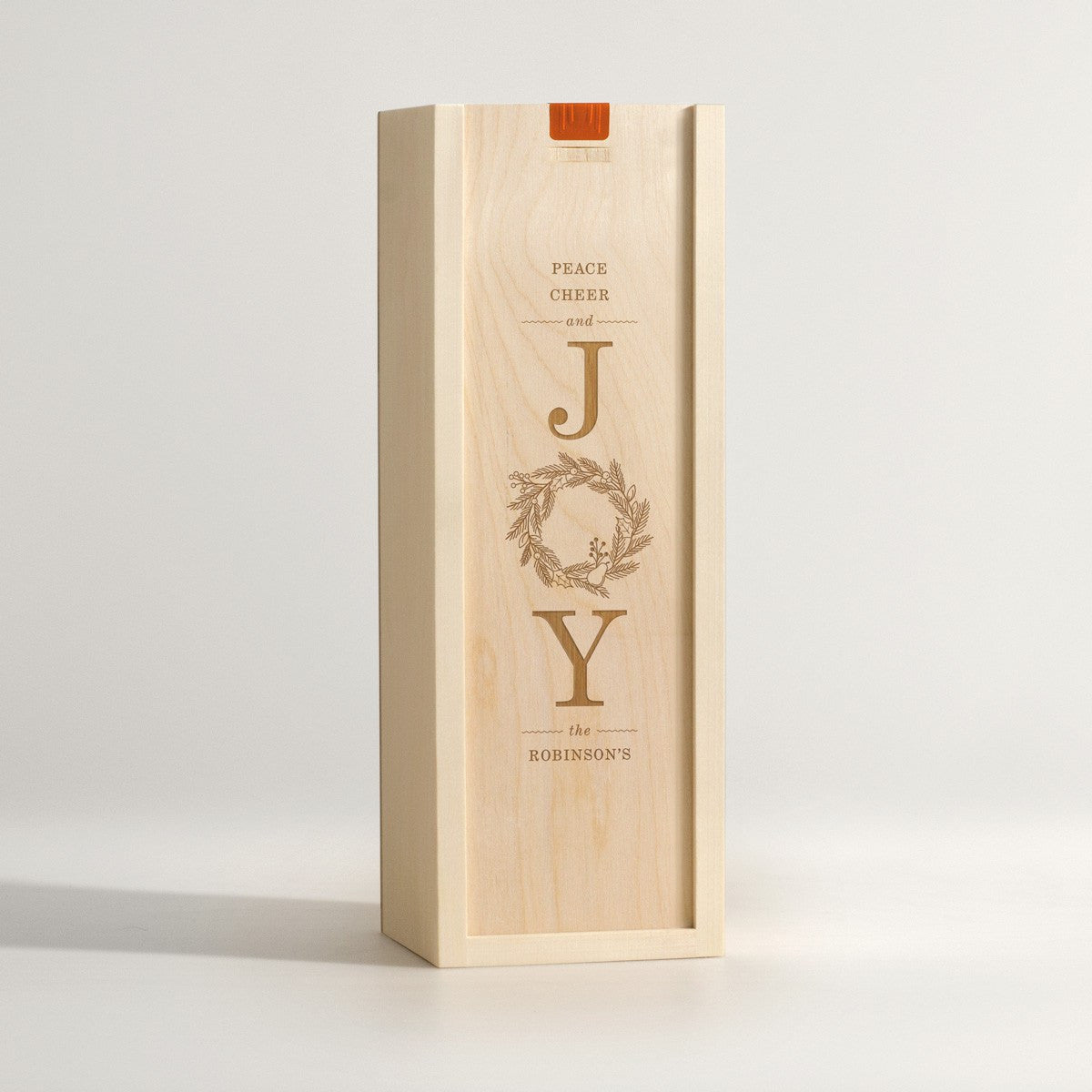 Joy Wreath - Holiday Wine Box - Main Image