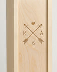 Love Coat of Arms - Wine Box - Detail Image