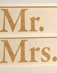 Mr. & Mrs. - Wine Box - Detail Image