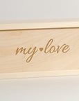 My Love - Wine Box - Detail Image