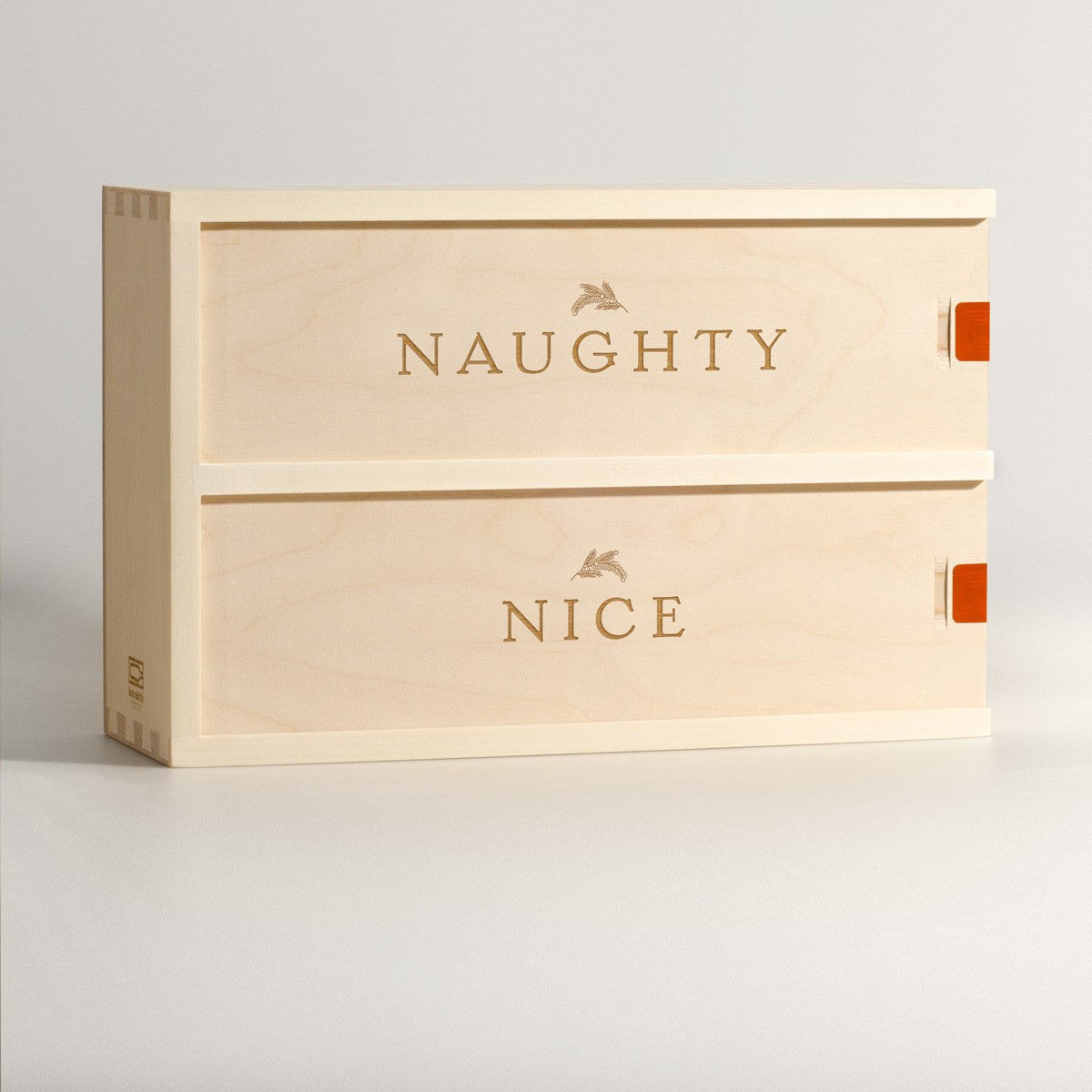 Naughty or Nice - Christmas Wine Box - Main Image