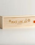 Peace Love Joy - Holiday Wine Box - Main Image